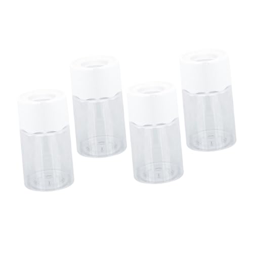 IWOWHERO 4pcs Klare Töpfe Keimung Transparent Kindergarten Töpfe Gärtnerei Töpfe Für Hydrokultur Garten Balkon Pflanzen Hydrokultur Töpfe von IWOWHERO