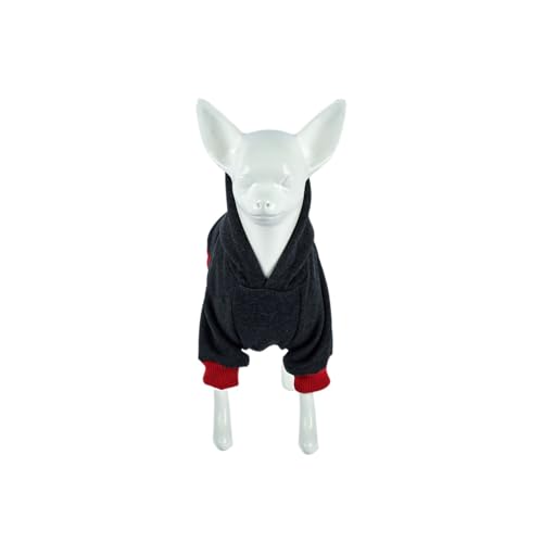 IZOCOOL - Hunde Hoodie, Hirsch-Kapuzenpullover für Hunde, Pullover für kleine Hunde, Hunde Kapuzenpullis Kleine, Hunde-Kapuzenpullover (2XL) von IZOCOOL