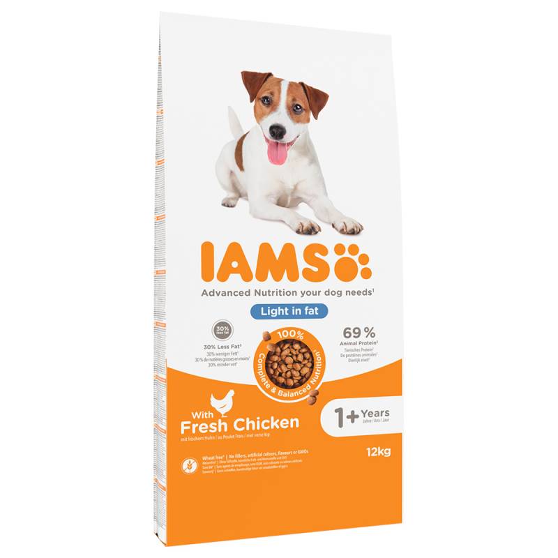 2 kg gratis! 12 kg IAMS Advanced Nutrition - Weight Control mit Huhn von Iams