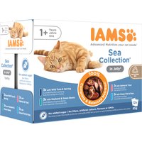 IAMS Advanced Nutrition Adult Sea Mix - 12 x 85 g in Gelee von Iams