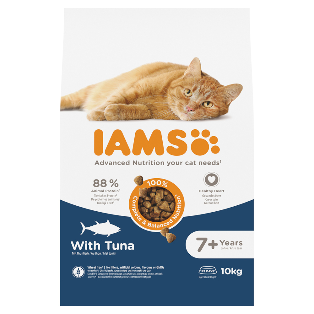 IAMS Advanced Nutrition Senior Cat 7+ mit Thunfisch - 10 kg IAMS Advanced Nutrition Senior Cat 7+ mit Thunfisch - 10 kg von Iams