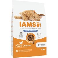 IAMS Advanced Nutrition Trockenfutter Katze, Adult ab 1 Jahr, Light, Huhn 2x10 kg IAMS Advanced Nutrition Trockenfutter Katze, Adult ab 1 Jahr, Light, Huhn 2x10 kg von Iams
