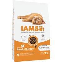 IAMS Advanced Nutrition Trockenfutter Kitten, Huhn 2x10 kg IAMS Advanced Nutrition Trockenfutter Kitten, Huhn 2x10 kg von Iams