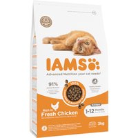 IAMS Advanced Nutrition Kitten mit Frischem Huhn - 3 kg von Iams