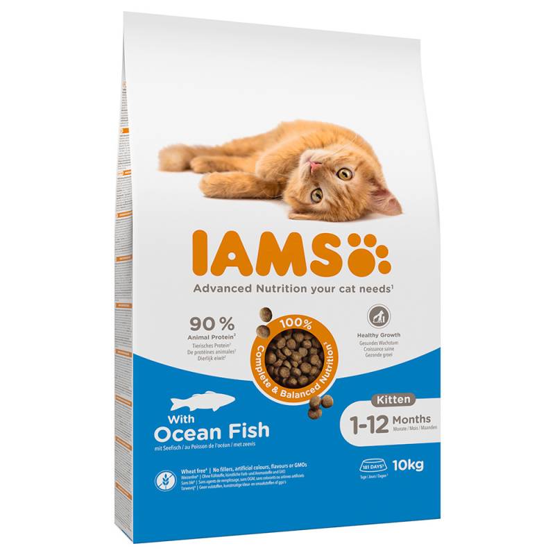 IAMS Advanced Nutrition Kitten mit Seefisch - 10 kg von Iams