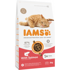 Iams Adult Katzenfutter mit Lachs 2 x 3 kg von Iams