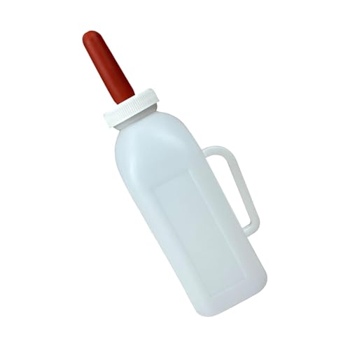 Ibuloule Baby-Ziegen-Flasche, Lamm-Milchflasche | Babyflasche Kälberflasche | Ziegenflasche mit weichem Sauger, Milchflasche, Lamm-Futterflasche, Kälber-Stillflaschen von Ibuloule
