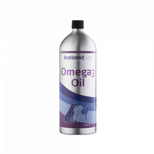 Icelandpet Omega 3 Öl für Hund und Katze 2 x 250 ml von Icelandpet