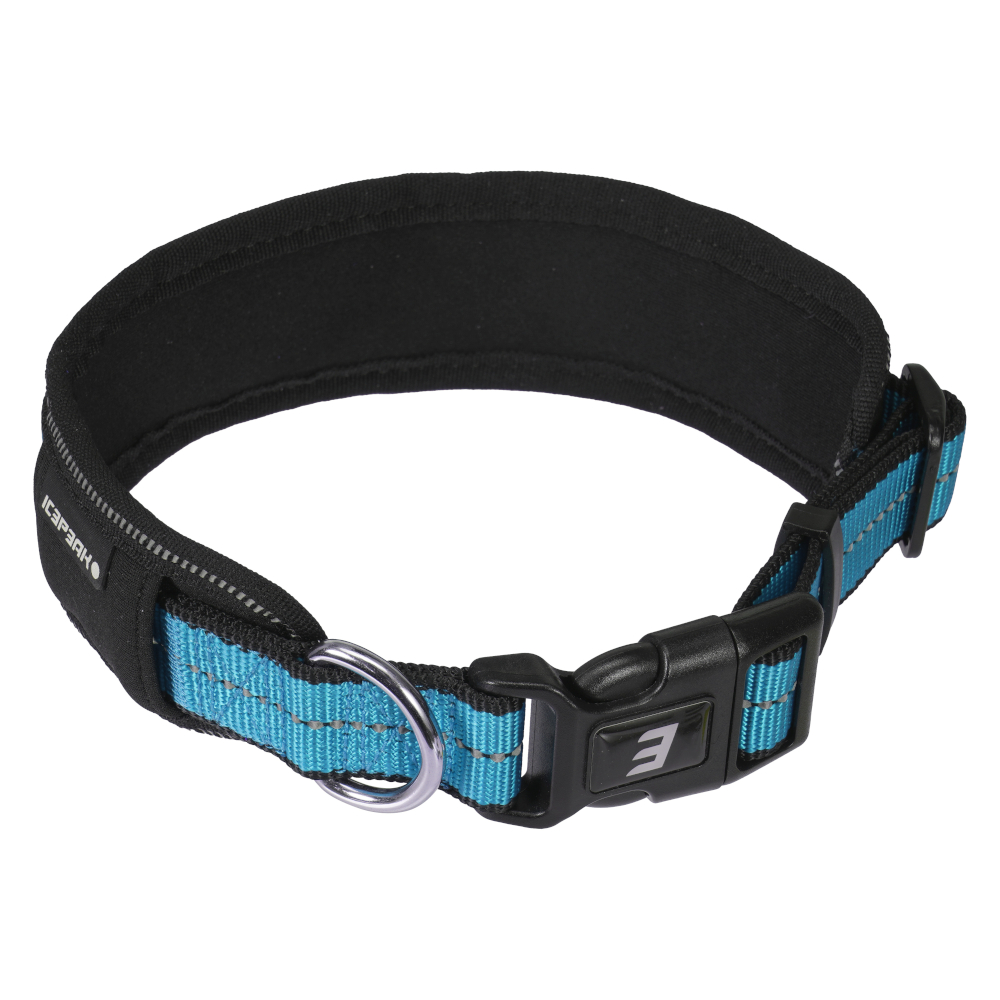 Icepeak Pet Highway Weiches Halsband, aqua - Größe L: 40 - 60 cm Halsumfang, 55 mm breit Icepeak Pet Highway Weiches Halsband, aqua - Größe L: 40 - 60 cm Halsumfang, 55 mm breit von Icepeak Pet