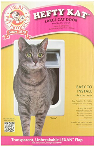 Ideal Pet Products Chubby Kat Kunststoff, groß, 19,1 x 26,7 cm Klappengröße von IDEAL PET PRODUCTS SINCE 1979