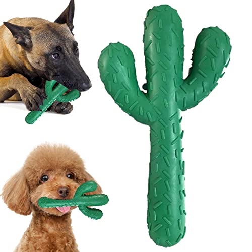 Idezek Beißspielzeug für Hunde | Kauspielzeug in Kaktusfor für aggressives Kauen,Kauspielzeug zum Zahnen von Hunden zum Schutz der Mundgesundheit, Interaktives Hundespielzeug für Haustiere von Idezek