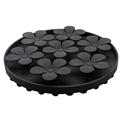 Idezek Slow Feeder Pad | rutschfeste Slow Feeder Hundenäpfe - Langeweile- und Angstreduzierer, Spielzeug zur Anreicherung von Hundepuzzles, Hundefuttermatte zum Baden, Pflegen und Krallenschneiden von Idezek