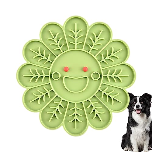 Leckmatte | Rutschfestes Slow Feeder Hunde-Puzzle-Anreicherungsspielzeug in Krabbenform | Leckmatte für Hunde zum Baden, Fellpflege, Leckerlis, Joghurt, Leckpads für Hunde Idezek von Idezek