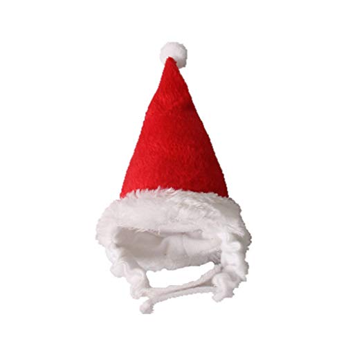 Weihnachtshut Hamster Santa Mit Weißem Einstellbaren Weihnachts Kopfbedecker Accessoires Kleines von Illkjasfc