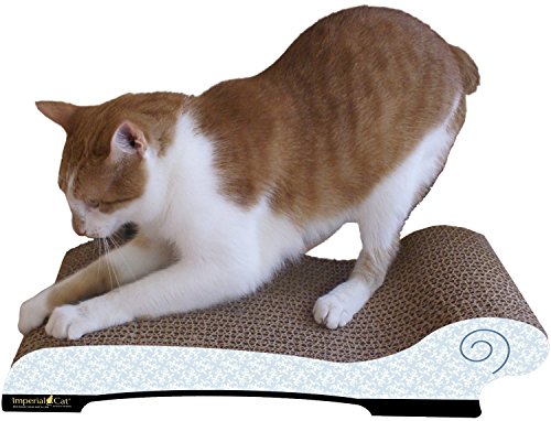 Imperial Cat Chaise Scratch and Shape Victorian Blue von Imperial Cat