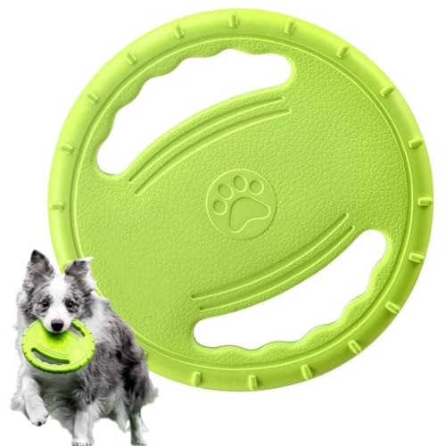 Imtrub Fliegenscheibe für Hunde, klein – Welpen-Zugring-Spielzeug, Zerrscheibe, Apportierspielzeug, interaktives Kauspielzeug für kleine, mittelgroße Hunde, geistig stimulierendes Spielzeug von Imtrub