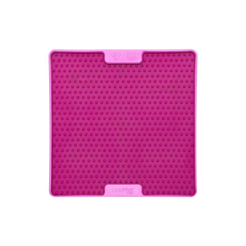 LickiMat Soother PRO Tuff Leckmatte pink von Innovative Pet Products