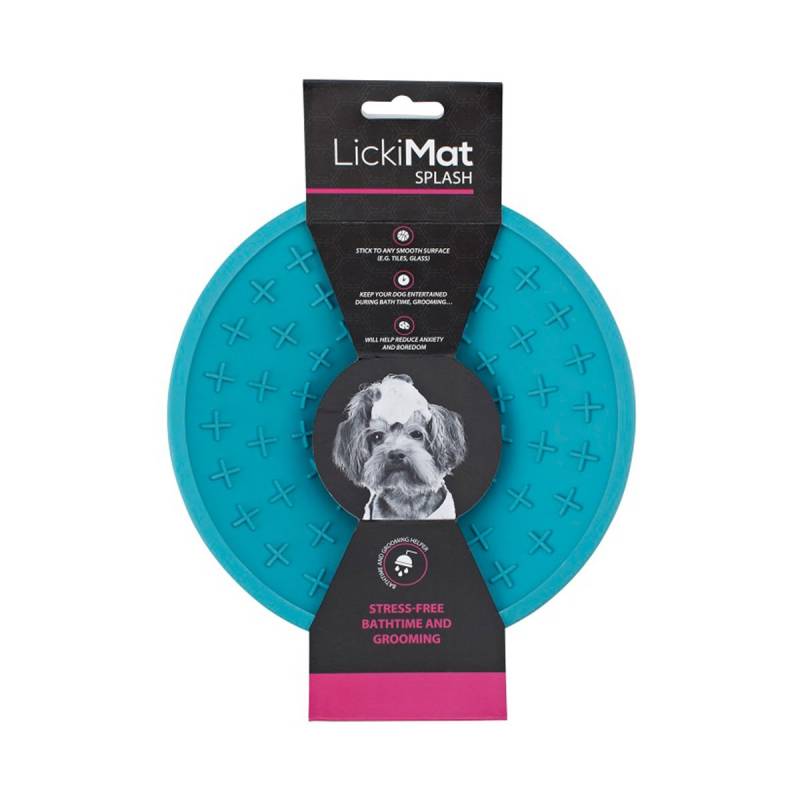 LickiMat Splash Bade-Leckmatte türkis von Innovative Pet Products