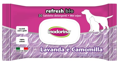 INODORINA Inodorin-Wischtücher Bio Lavender Cam Hundehygiene von Inodorina