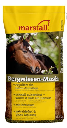 marstall Premium-Pferdefutter Bergwiesen-Mash, 1er Pack (1 x 12.5 kilograms) von marstall Premium-Pferdefutter