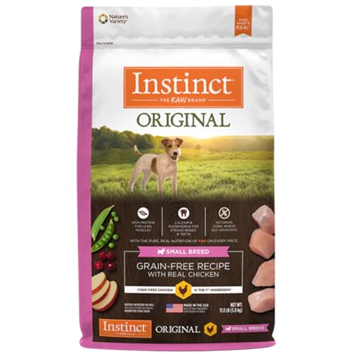 Instinct Original Getreide Free Rezept Natural Trockenfutter für Hunde von der Natur Vielzahl von Instinct