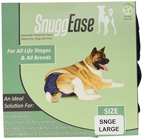 Integrated Pet Solutions SnuggEase Hundewindel, waschbar, Einzeln, Large, blau von KVP