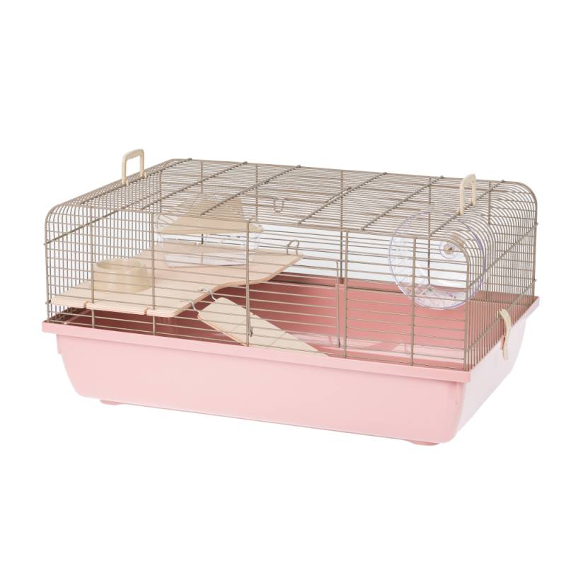 Interzoo Hamsterkäfig Rex 1, pastell - L 58 x B 38 x H 28,5 cm von Inter-zoo