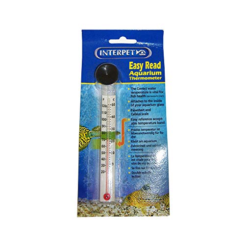 Interpet 1509 Aquarium Thermometer, einfach zu lesen von Interpet