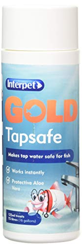 Interpet Gold Tapsafe für Goldfischschüsseln, Aquarien, für Leitungswasser, 125 ml von Interpet