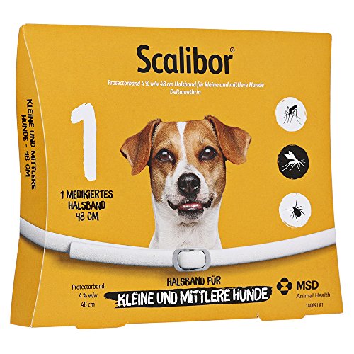 SCALIBOR Protectorband 48 cm f.kleine-mittl.Hunde 1 Stück von Intervet Deutschland GmbH