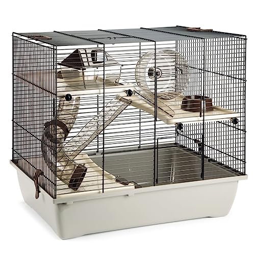 Nagerheim Hamsterkäfig Mäusekäfig Komplettausstattung 53x33x45cm von Interzoo