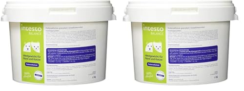 intesto Futterzellulose, 1kg (Packung mit 2) von Intesto