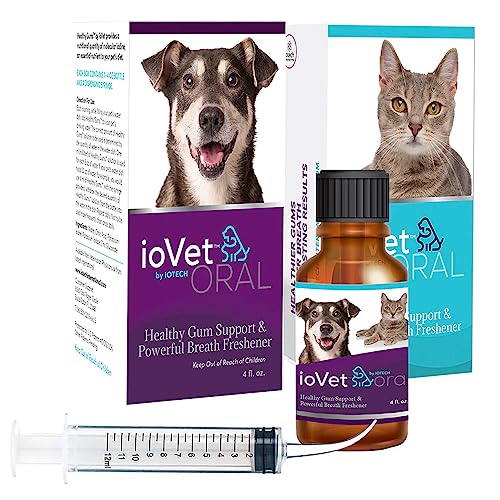 Empfohlen von Tierärzten, weil es einfach besser funktioniert. ioVet Oral Pet Water Additiv hilft Ihrem Haustier mühelos zu einem sauberen, gesunden Mund und strahlenden frischen Atem, den Sie sich von Iotech International