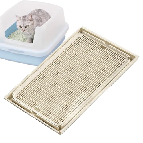 Cat Litter Bin, Cat Tray Liners, Cat Litter Liners, Waterproof Cat Litter Mat, Anti-Slip Litter Mat, Easy Clean Litter Mat, Double Layer Cat Mat, Cat Litter Catcher Mat, Large Cat Litter Mat von Iouyjiu