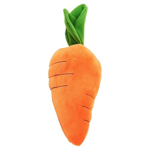 Dog Toys, Stuffed Animal Dog, Chew Toys, Carrot Shape Design This Plush Toy Features a Cute and Funny, Designed to Withstand Hours of and Light Chewing, 7.48x4.33 Inches von Iouyjiu