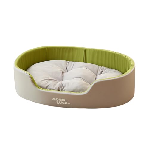 Iouyjiu Cushion Bed für Hunde, weich, für den Innenbereich, waschbar, doppelseitig verwendbar, modernes Haustierbett, 40 x 40 cm, für Katzen und kleine bis große Hunde (mehrfarbig) von Iouyjiu