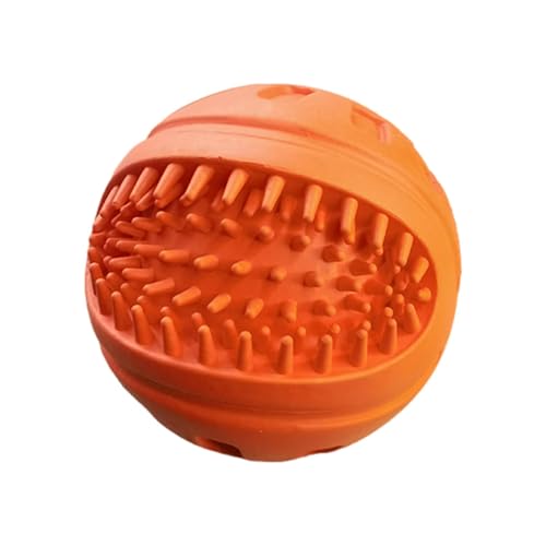 Iouyjiu Dog Toy Ball, interaktiver Chew Ball, Squeaky Fetch Balls Built to Withstand Outdoor Bedingungen, für Training und Spielzeit für mittelgroße und große Hunde, 3,35 x 3,35 Zoll von Iouyjiu