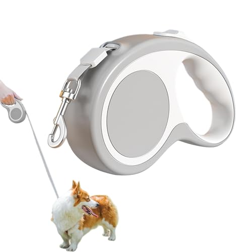 Retractable Dog Lead, Nylon Dog, Lightweight Dog, Retractable Puppy, Dog with Locking Mechanism, Anti-Slip Handle Dog von Iouyjiu