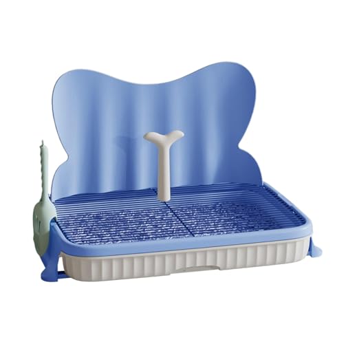 Tragbares Hundebett, Hundebett, für den Innenbereich, für Hunde, Potty Station, Puppy Training Litter Tray, multifunktionales Hundepotty, starke Pee-Tray für Hunde, Potty Training Lösung von Iouyjiu