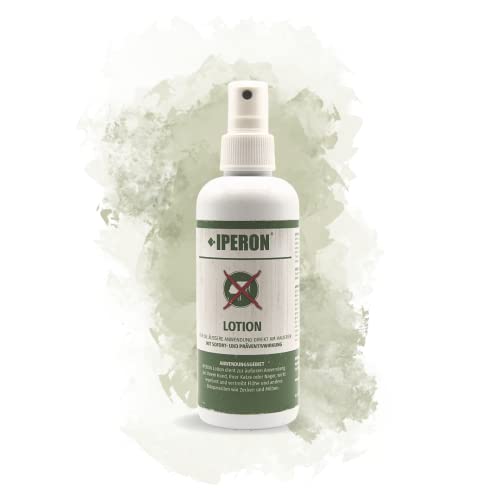 IPERON® 10 x 200 ml Lotion Flohschutz Abwehr Ungeziefer Zeckenschutz Pflege für Hunde Katze Nager von Iperon