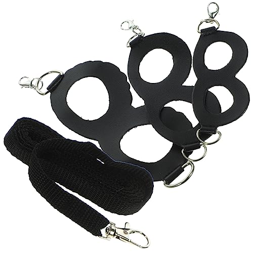 Ipetboom Einstellbare Sugar Glider Seil 1 Set Haustier Leine Outdoor Traktion Seile Schwarz für Haustiere 1 5 M Haustier von Ipetboom