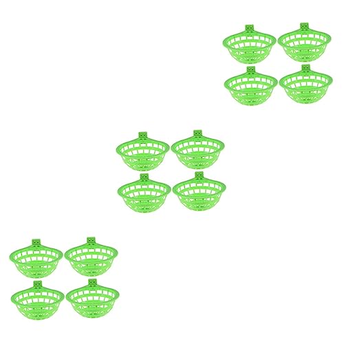Ipetboom 3 Sätze Papageien-nistkasten Papageienbedarf Sittich-nistkasten Vogelnest Ausgehöhltes Nest Zum Ausruhen Und Schlüpfen Grün 4 Stück * 3 von Ipetboom