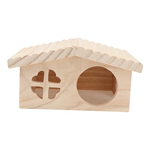 Ipetboom 1Pc Schlafen Licht Ratten Kätzchen Holzmäuse Gemütlich Gelb Dekoration Käfig Kissen Nisten Lebensräume Villa Für Kaninchen Hamster Guinea Haus Leiter Spielhaus Kleines von Ipetboom