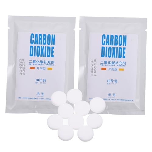 Ipetboom 2er-Pack Natürliche Aquarium-tabletten für Wassergras Co2 für Nicht-aquarien von Ipetboom