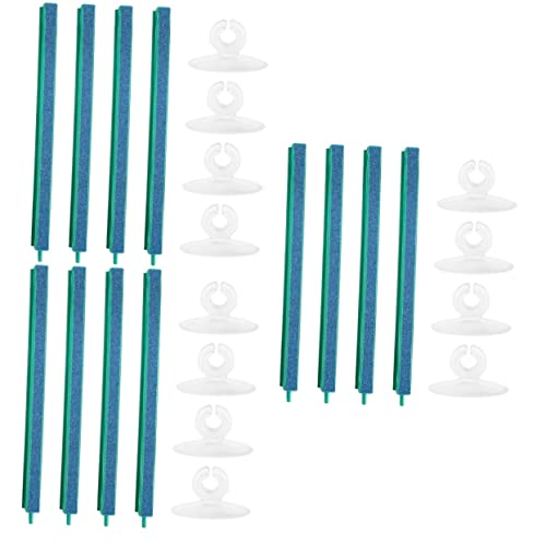 Ipetboom Luftverteiler 27 Stück Aquarien-Miniaturpumpen-Ausströmer Saugblasenzubehör Hydroponik Freigabe Mit Kiessprudler Diffusoren Für Landschaftsstein-Ausströmer Mineraltank-Luftbecher von Ipetboom