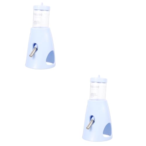 Ipetboom 2St Wasserflasche für Hamster Hasentränke suspendiert Chinchilla-Wasserflasche Hamster wasserspender nager trinkflasche zarte Hamstertränke zarte Wasserzufuhr Auslaufsicher Boden von Ipetboom