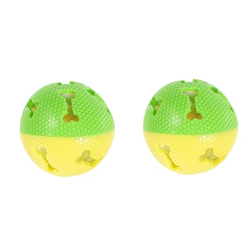 Ipetboom 2St Sound-Spielzeug für Haustiere Welpenbedarf Pennywise-Spielzeug Spielzeuge ausgehöhlter Hundeball Beißspielzeug für Hunde Hündchen Beißball Reinigungskugel Pet-Ball 7c TPR von Ipetboom