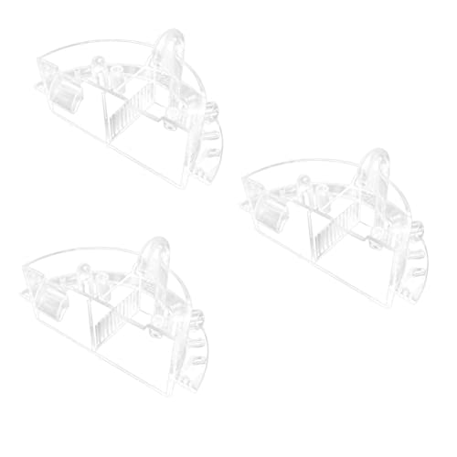 Ipetboom 3 Stück 3 Filterbox Für Aquarien Tankfilterbecken Kleiner Aquarienfilter Kunststoff-aquariumfilter Zubehör Für Aquarienfilter Eckfilter Für Aquarien Lagertank Mehrschichtig Plastik von Ipetboom