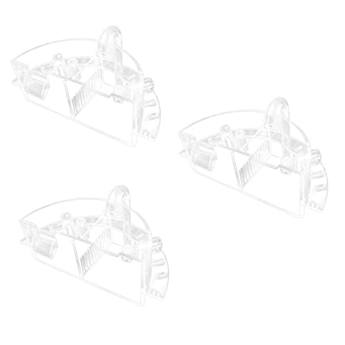 Ipetboom 3 Stück 3 Filterbox Für Aquarien Filtermedien Für Aquarien Kleiner Schwammfilter Interne Sauerstoffpumpe Für Aquarien Mehrschichtiger Eckfilter S&b Luftfilter Plastik Ecke Werkzeug von Ipetboom