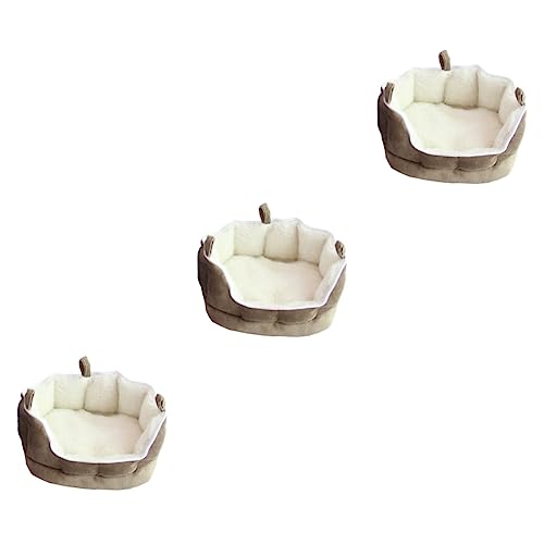 Ipetboom Kaninchen Sofa Hängende Hängematte 3st Sofas Hamsterwinter Kleines Haustiersofa Frettchen Bett Igel Bett Kleines Haustierhaus Frettchen Das Vogelnest Hängematte Hamster-hängematte von Ipetboom